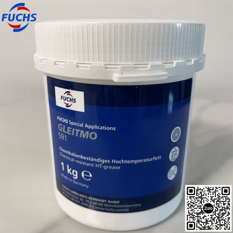 Mỡ  Fuchs Gleitmo 591 Chemical Resistant HT-Grease 1kg