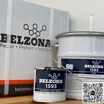 Sơn phủ Belzona 1593 High Temperature Coating 3kg