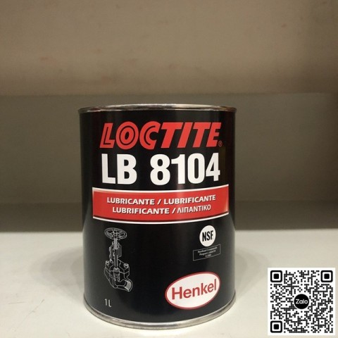 Mỡ bôi trơn van Loctite LB 8104 Silicone Grease 1000ml